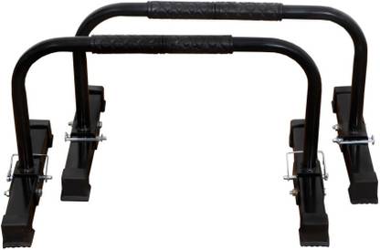 Allyson Fitness Folding Parallettes Dip Bars Push Up Stand for Cross-fit, Calisthenics, Gymnastics Push-up Bar