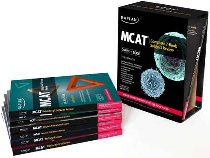MCAT Complete 7-Book Subject Review  - Online + Book