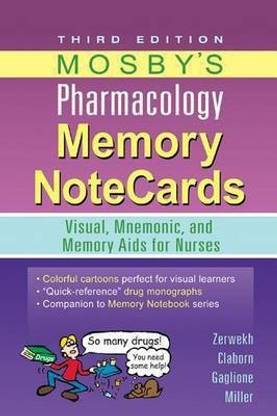 Mosby's Pharmacology Memory Notecards - E-Book