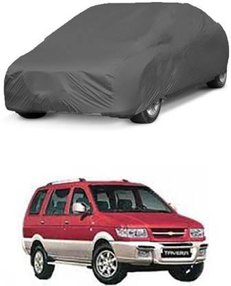 Utkarsh Car Cover For Chevrolet Tavera (Without Mirror Pockets)