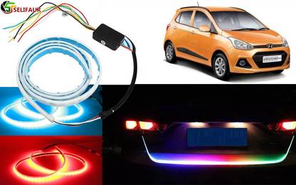 Selifaur D1L126 48Inch Ice Blue & Red DRL LED Car Fancy Lights