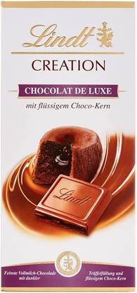 LINDT Creation Chocolate Deluxe (With a Liquid Choco Core) Bars