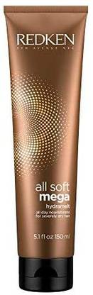Tops Redken All Soft Mega Hydramelt Leave-In Treatment For Extremely Dry Hair Ultra Moisturizing Hair Lotion Enhances Shi