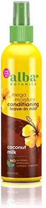 Alba Botanica Drink It Up Coconut Milk Hawaiian Leave-In Conditioning Mist, 8 oz