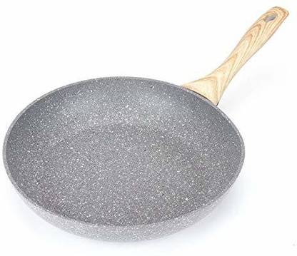 OET Maifan Stone Coating Non Smoking Non Stick Frying Pan (with Out Lid) Induction Bottom Non-Stick Coated Cookware Set