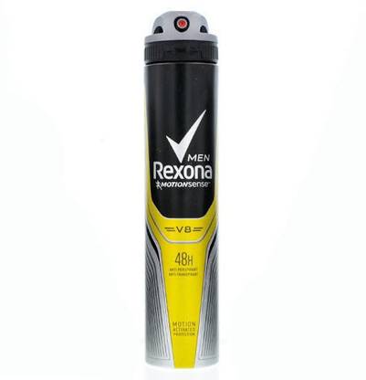 Rexona Deo - Motion Sense V8 200ml for men Deodorant Spray  -  For Men