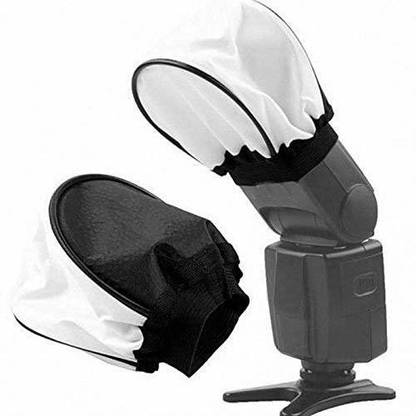 FND Universal Soft Mini Bounce Diffuser Cap for on/Off Camera Flash Gun Nikon, Canon Diffuser