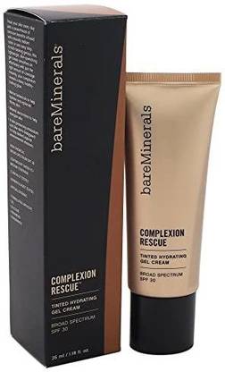 BAREMINERALS Complexion Rescue Tinted Hydrating Gel Cream SPF 30, Sienna 10, 1.18 Ounce