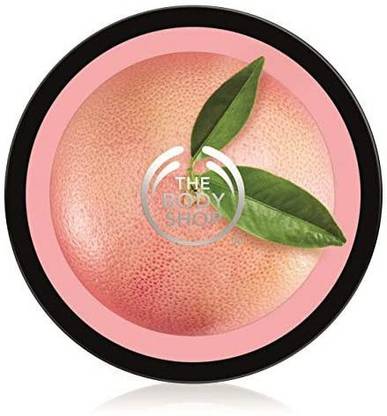 THE BODY SHOP Pink Grapefruit Body Butter, Energizing Body Moisturizer, Mega-Size, 13.5 Ounce(Pack of 1)