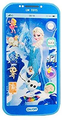 Ziya Kids Toys Digital Mobile Phone with Touch Screen Feature, Amazing Sound and Light Toy with Sound pack of 1