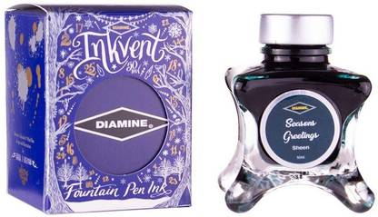 DIAMINE INKVENT BLUE EDITION SEASONS GREETINGS 50 ML SHEEN Ink Bottle
