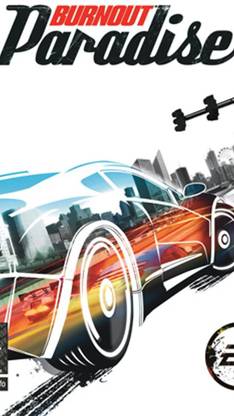Burnout paradise game ( for PC ) ( 1 DVD In The Box ) car racing game (standard)