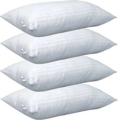 DR REST Microfibre Solid Sleeping Pillow Pack of 4