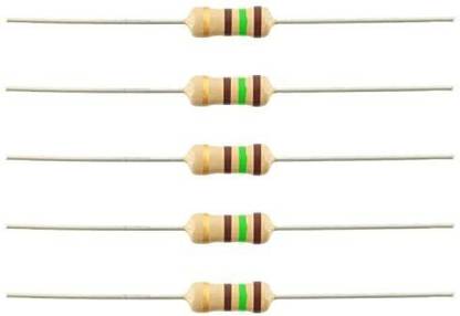 jivith 150 OHM RESISTOR,150E,100PCS,5%,CFR,1 WATT Fixed Resistor Fixed Resistor