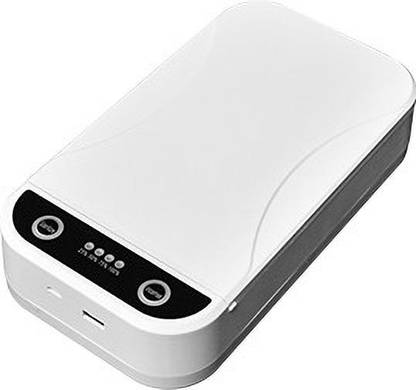 radiant UVC Cell Phone Sanitizer | Multi-Use Functionality |Kills Up to 99.9% of Bacteria & Viruses at The DNA Level | Mercury and Chemical Free UV Sterilization Box