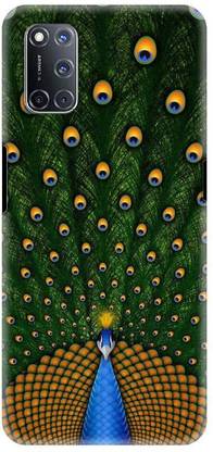 NDCOM OPPO A52 Peacock With Open Feathers Printed के लिए