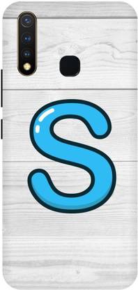Thecoverking Back Cover for Vivo Y19 (S letter,S alphabet,S word, S name, cases cover