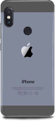 FIKORA Back Cover for Redmi Note 6 Pro/M1806e7ti,Apple,logo,apple,sign