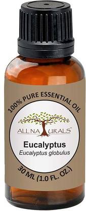 All Naturals Eucalyptus Essential Oil 30 ML (Ooty) 100% Pure for Cough, Colds, Steam, Clear Breathing, Hair, Joints Pain, Mosquitos