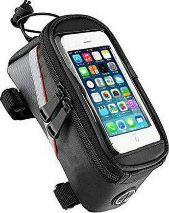 Sqoota New Bicycle mobile phone Bag Waterproof Front Frame Senstitve Touch Screen Bicycle Phone Holder