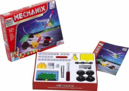 Kmc kidoz MECHANIX 0,Construction toy, Building blocks,Educational toys,for kids, child, (Multicolor)