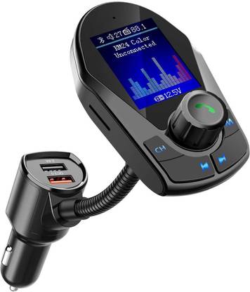 Nulaxy v2.1 Car Bluetooth Device with FM Transmitter