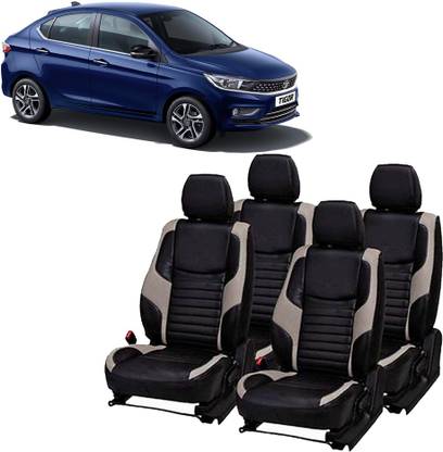 AutoSafe PU Leather Car Seat Cover For Tata Tigor