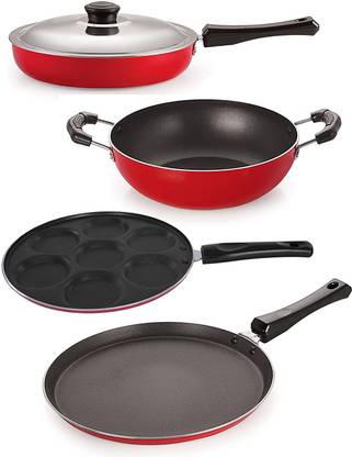 NIRLON FT12_FP12_KD12_UP7________ Non-Stick Coated Cookware Set