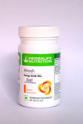 Herbalife Nutrition Afresh Energy Drink Mix - Peach Flavor Energy Drink