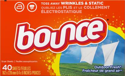 Bounce Dryer Sheets (40 Sheets)