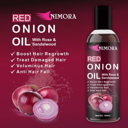 nimora onion Herbal Anti Hair Fall Hair Regrowth Hair Growth Hair Oil 100 ml {pack of 1} Hair Oil