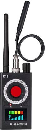 V.T.I K18 Anti Spy RF Detector Wireless Bug Detector Signal for Hidden Camera Laser Lens GSM Listening Device Finder Radar Radio Scanner Wireless Signal Alarm Security Camera