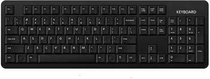 Nanotech JNS-07 Wired USB Standard Multi-device Keyboard Compatible with Desktop, Laptop, Mac