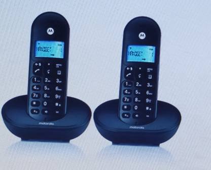 MOTOROLA WIRELESS INTERCOM 2 LINE Cordless Landline Phone