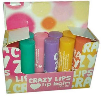 ShopCircuit lips color lip balm combo pack of 12 MIX