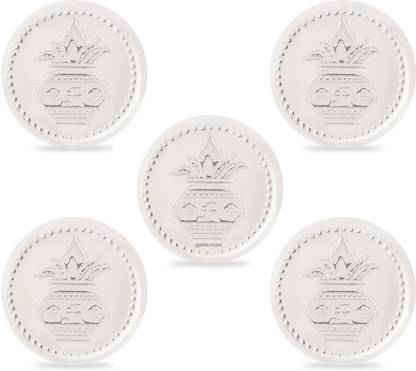 Osasbazaar Silver Kalash Swastik Coins Decorative Showpiece  -  0.2 cm