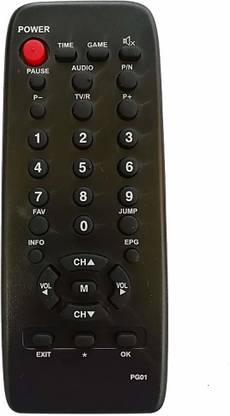 King Enterprise PG01 Setup Box Remote Controller PAGARIA Remote Controller