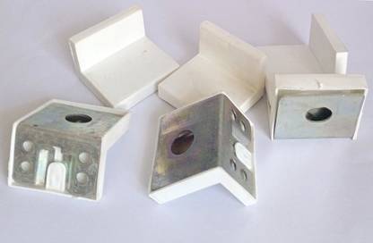 NR TRADERS Raika L Bracket With Cover (6 Pcs) 49 Shelf Bracket