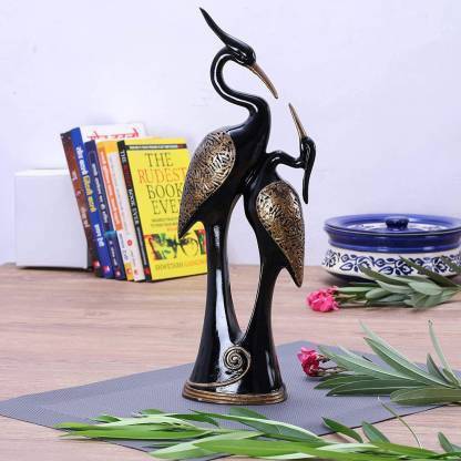 Jaipuri Craft Pair Of Duck Kissing Showpiece For Home Decor Gifts And - Home Decor Showpiece