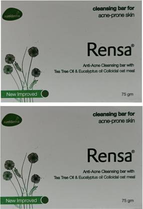Rensa CLEANSING BAR PAKE OF 2