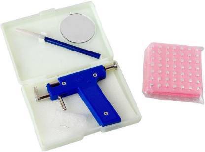 TOOLBUX EAR GUN STAINLESS STEAL EAR/NOSE/NAVEL/EYEBROW PIERCING KIT Permanent Tattoo Kit