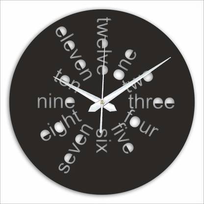 Iya Creations Analog 30 cm X 30 cm Wall Clock
