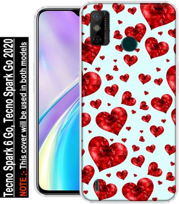 REALKING Back Cover for Tecno Spark 6 Go, Tecno Spark Go 2020
