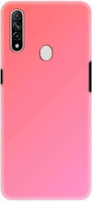 NDCOM Back Cover for OPPO A31 Pink Color Shades Printed