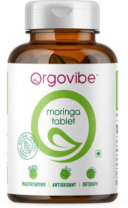 Orgovibe Moringa Tablet Energy and Immune Booster (120 Tablets)