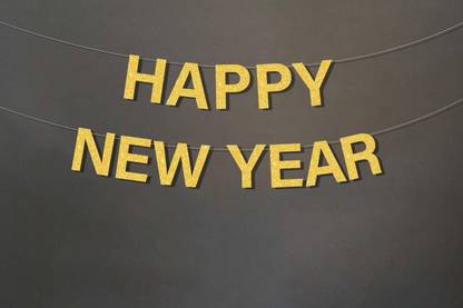 Festiko Happy New Year Jungle Font Banner
