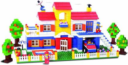 CLICKEDIA Toy-Blocks-(900+pc)Jumbo Architect