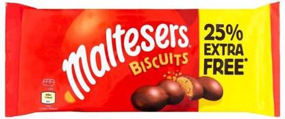 MARS Maltesers Milk Chocolate Biscuits, 110g Cookies Biscuit