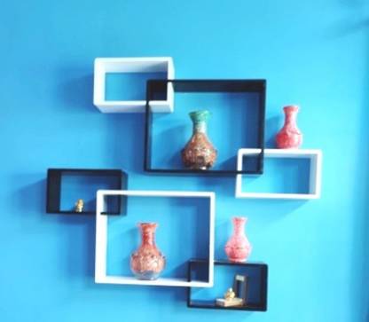 Sublime Arts Engineered Wood Display Unit