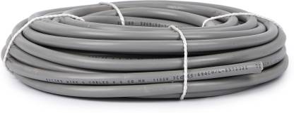 Oxcord PVC 2.5 mm 3 core Round Copper 2.5 sq/mm Black 15 m Wire